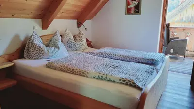 Ein Bett oder Betten in einem Zimmer der Unterkunft Stodertraum 2 