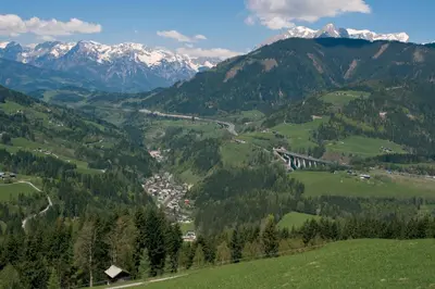 Naturlandschaft in der Nähe der Ferienwohnung