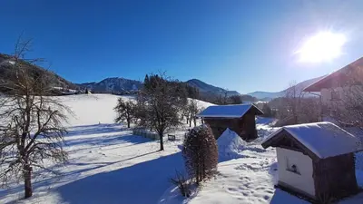 Prandhof Himmelbettwohnung im Winter