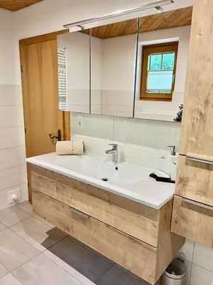 Ein Badezimmer in der Unterkunft Appartement Pauline