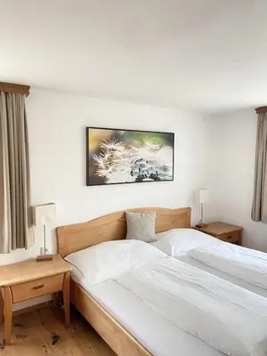 Ein Bett oder Betten in einem Zimmer der Unterkunft Haus Kirchgasser