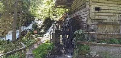 Ein Garten an der Unterkunft Appartment Haus Einbergblick