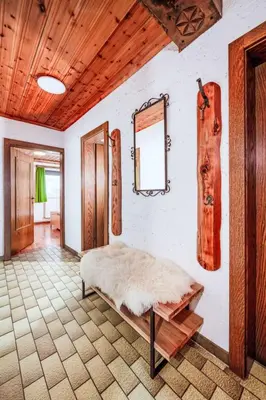 Ein Bett oder Betten in einem Zimmer der Unterkunft Apartment Ferienwohnung Gartenblick by Interhome