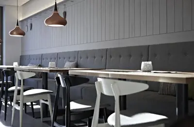 Ein Sitzbereich in der Unterkunft Badhaus - Hotel/Restaurant/Café
