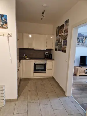 Küche/Küchenzeile in der Unterkunft Apartment Altmünster mit Traunsteinblick
