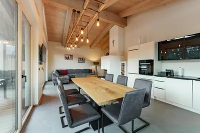 Küche/Küchenzeile in der Unterkunft Chalets te Best by Schladming-Appartements