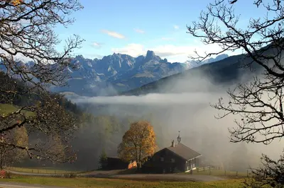 Naturlandschaft in der Nähe der Ferienwohnung