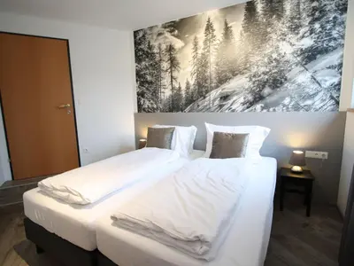 Ein Bett oder Betten in einem Zimmer der Unterkunft Apartment in Lungau near Ski Slopes