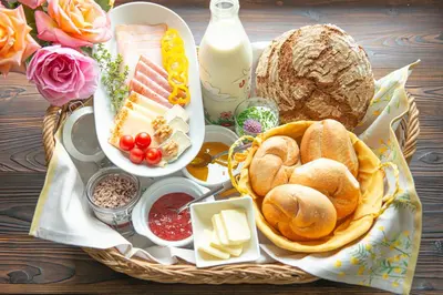 Essen in der Ferienwohnung oder in der Nähe