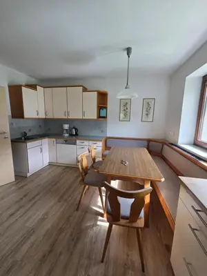 Küche/Küchenzeile in der Unterkunft Ferienhaus Almfrieden