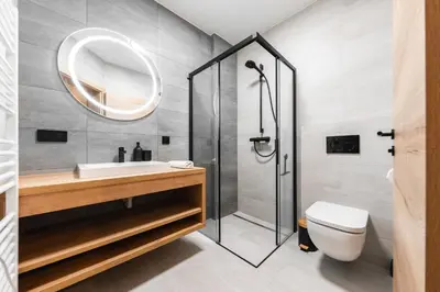 Ein Badezimmer in der Unterkunft Aich Amadé by Alpenidyll Apartments