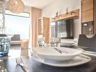 TV/Unterhaltungsangebot in der Unterkunft Apartment Kumitzblick