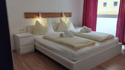 Ein Bett oder Betten in einem Zimmer der Unterkunft Apartment Bergblick by Alpenidyll Apartments