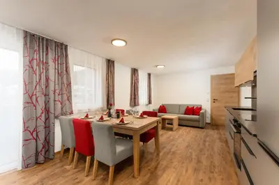 Küche/Küchenzeile in der Unterkunft Das Ennshaus by Schladming-Appartements