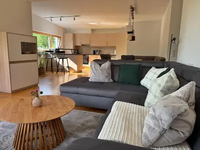 Küche/Küchenzeile in der Unterkunft Bestezeit Appartements