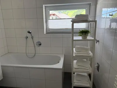 Ein Badezimmer in der Unterkunft Bestezeit Appartements
