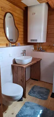 Ein Badezimmer in der Unterkunft Chalet Siebenschläfer
