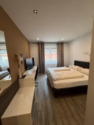 Ein Bett oder Betten in einem Zimmer der Unterkunft Austria Traveller Hotel Kirchdorf