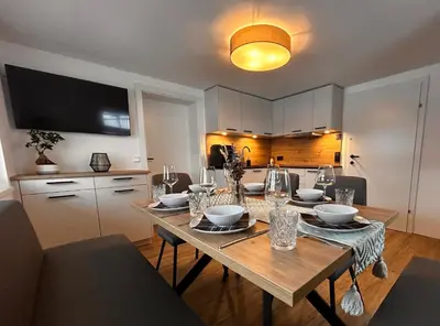 Küche/Küchenzeile in der Unterkunft Appartement Radstadtblick