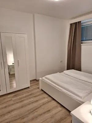 Ein Bett oder Betten in einem Zimmer der Unterkunft Ferienwohnung Mentenwirt Alp Lungau