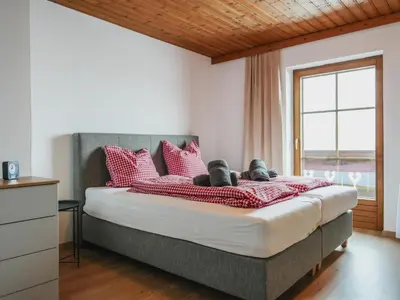 Ein Bett oder Betten in einem Zimmer der Unterkunft Mountain Residence Riesgut - Sound of Music - 6 Rooms for Family & Friends