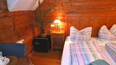 Ein Bett oder Betten in einem Zimmer der Unterkunft Sonnleit'n Zimmer 3