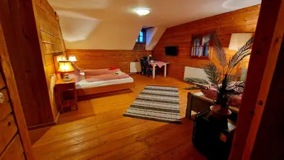 Ein Bett oder Betten in einem Zimmer der Unterkunft Sonnleit'n Zimmer 5