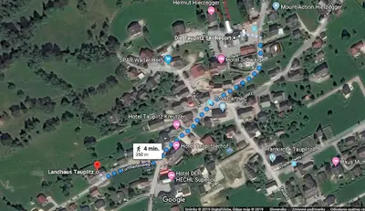 Grundriss der Unterkunft Landhaus Tauplitz
