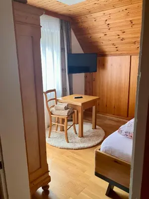 Ein Bett oder Betten in einem Zimmer der Unterkunft Ferienhaus Freiraum