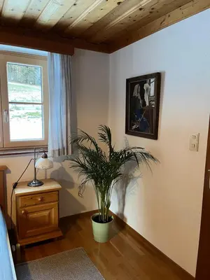 Ein Sitzbereich in der Unterkunft Ferienwohnung Gaiswinkler