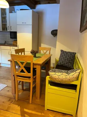 Küche/Küchenzeile in der Unterkunft Ferienwohnung Gaiswinkler