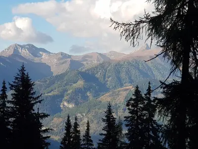 Naturlandschaft in der Nähe des Ferienhauses
