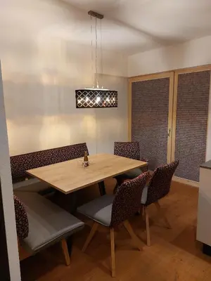 Ein Sitzbereich in der Unterkunft Apartments-Salzkammergut Hallstättersee