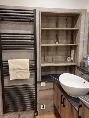 Ein Badezimmer in der Unterkunft Apartments-Salzkammergut Hallstättersee