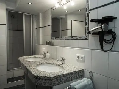 Ein Badezimmer in der Unterkunft Apartment Flasch