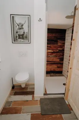 Ein Badezimmer in der Unterkunft Steinstadl