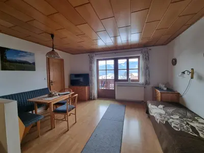 TV/Unterhaltungsangebot in der Unterkunft Ferienwohnung Schupfweber