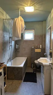 Ein Badezimmer in der Unterkunft Ferienwohnung Casa Amedea