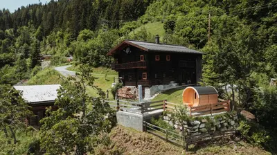 Naturlandschaft in der Nähe des Ferienhauses