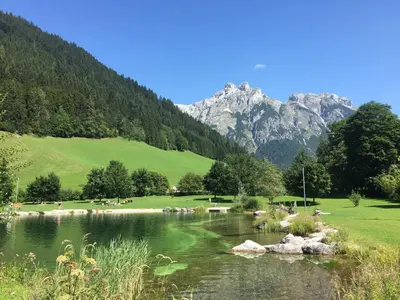 Naturlandschaft in der Nähe der Ferienwohnung