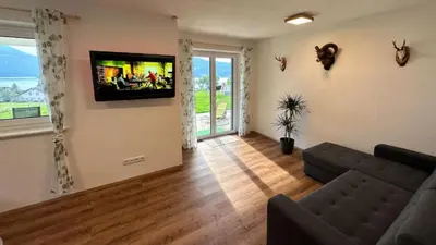 TV/Unterhaltungsangebot in der Unterkunft Wild und Wald Ferienwohnung