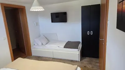 Ein Bett oder Betten in einem Zimmer der Unterkunft Haus Tauernseitn