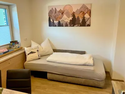Ein Bett oder Betten in einem Zimmer der Unterkunft Apartment Lydia