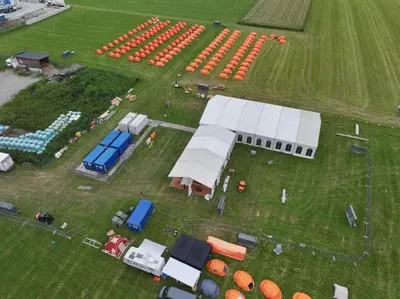 Grundriss der Unterkunft F1 Camping Oostenrijk