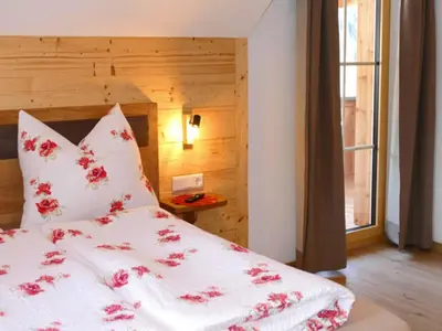 Ein Bett oder Betten in einem Zimmer der Unterkunft Holiday home in Salzburg with sauna