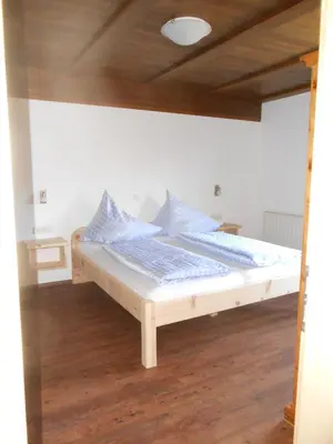Ein Bett oder Betten in einem Zimmer der Unterkunft Haus Unterdieterer