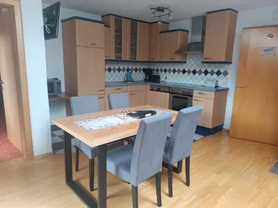 Küche/Küchenzeile in der Unterkunft Tritscher's Appartement Ramsau Dachstein