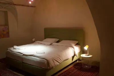 Ein Bett oder Betten in einem Zimmer der Unterkunft Das Schlössl