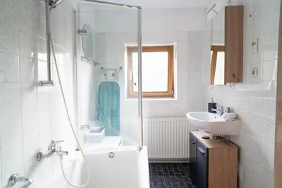 Ein Badezimmer in der Unterkunft FarawayHomes Studio St Wolfgang #6