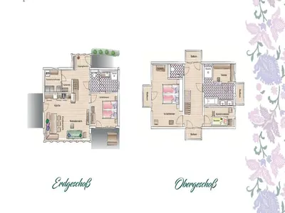 Grundriss der Unterkunft Chalet near Lake Grundlsee & Ski Lift